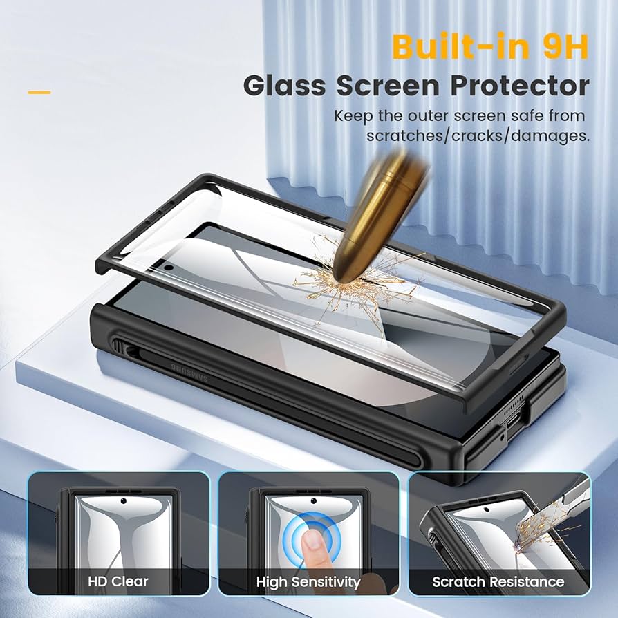 Amazon.com: Caka for Samsung Galaxy Z Fold 6 Case [Thinner S